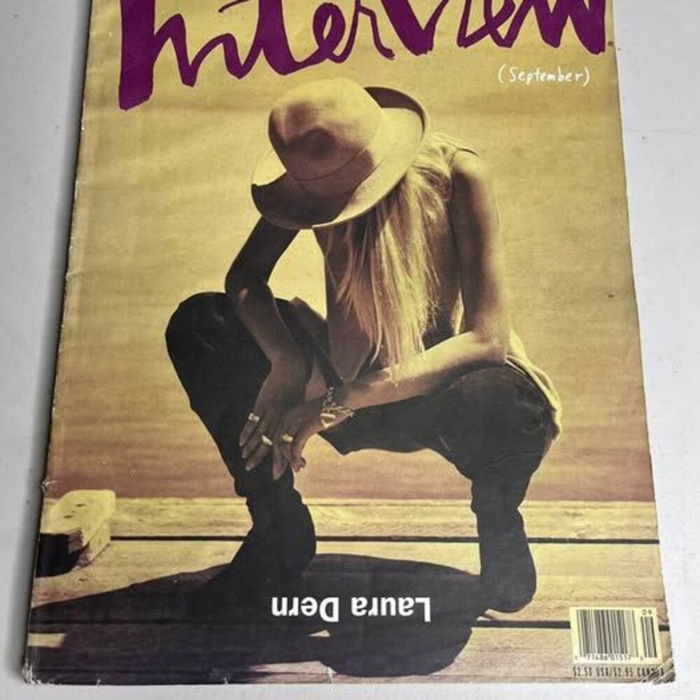 Interview Magazine September Issue Laura Dern Cover